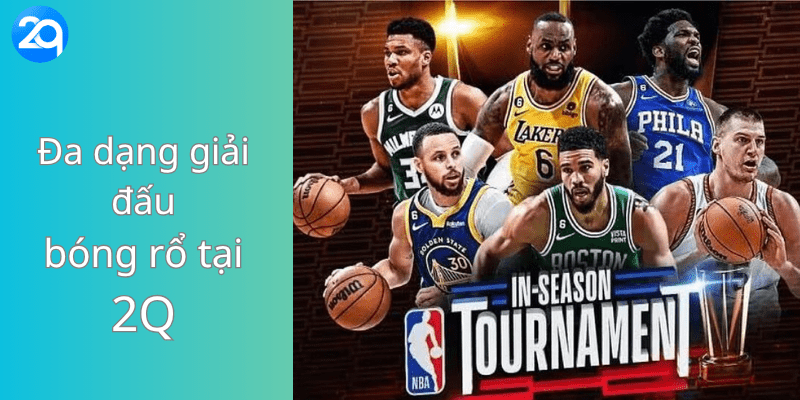 Tại sảnh cá cược bóng rổ 2q , cung mang đến cho người chơi tất cả các giải đấu bóng rổ hàng đấu trên thế giới